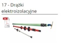 Drążki elektroizolacyjne